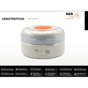 Baliza V16 Conectada SOS Flash Connected EVO – Homologada DGT